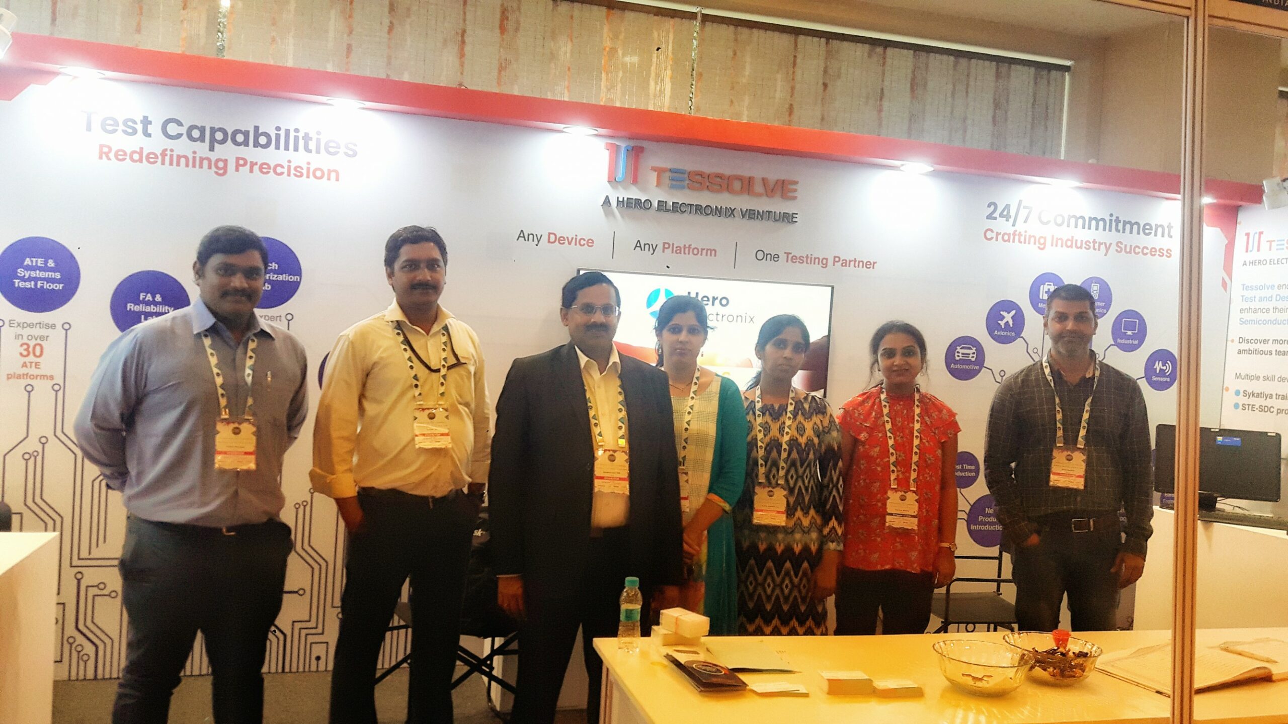 Tessolve was ITC (International Test Conference) India 2018 Platinum Sponsors.