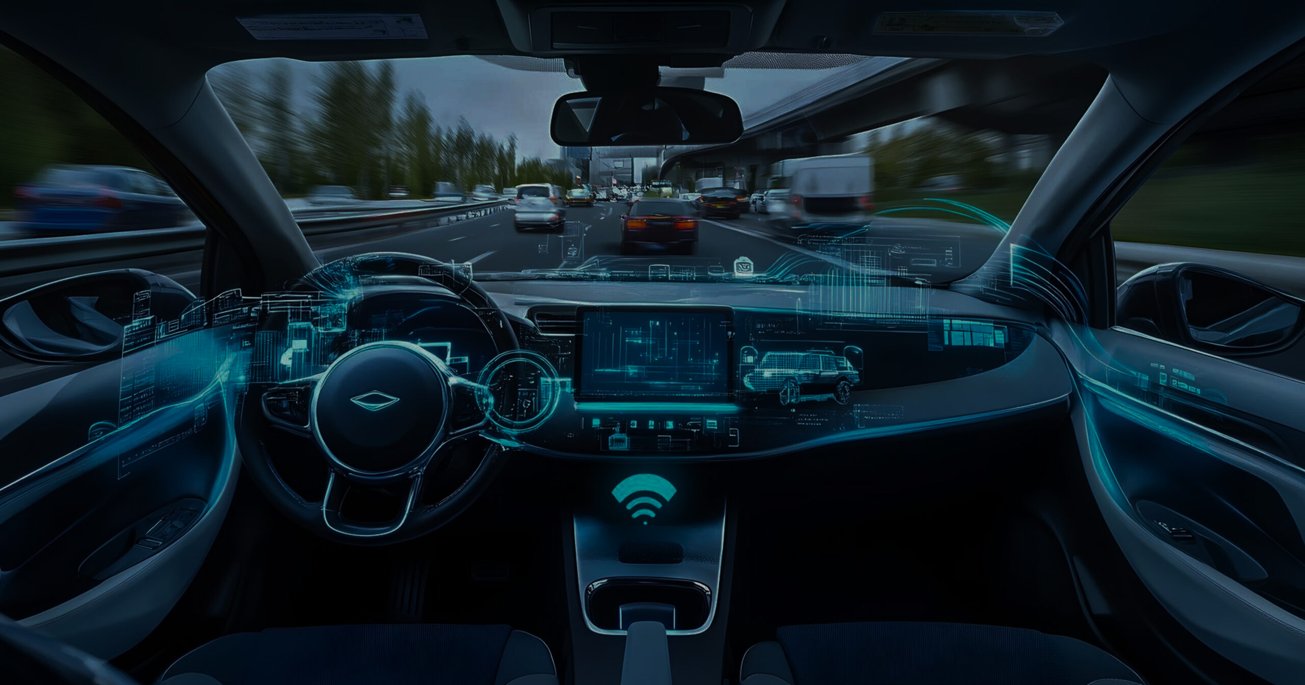Selfdriving Car Navigating Through Urban Traffic 1 1 Scaled