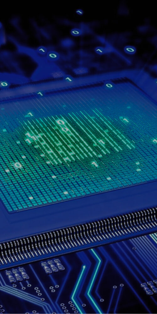 Macro Shot Electronic Circuit Board Background 1