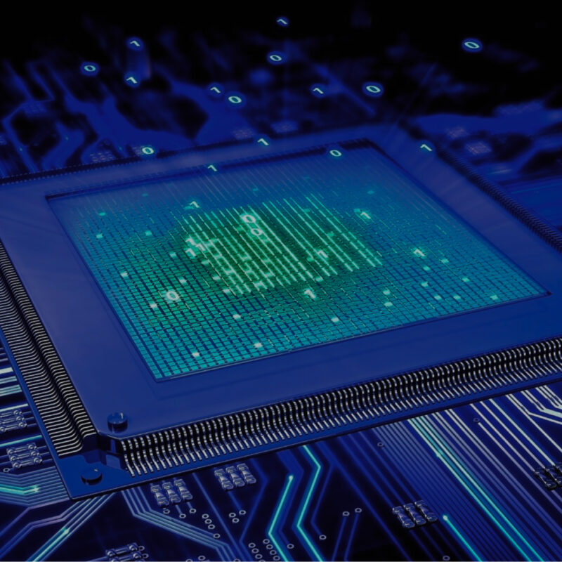 Macro Shot Electronic Circuit Board Background 1