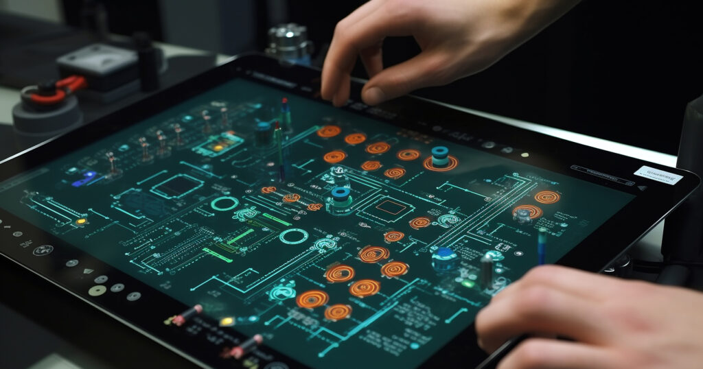Human Hand Skillfully Soldering Complex Circuit Board Generated By Ai 1 1