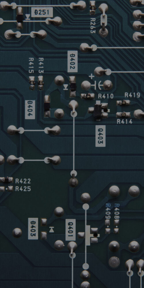Top View Circuit Board Close Up 1 1