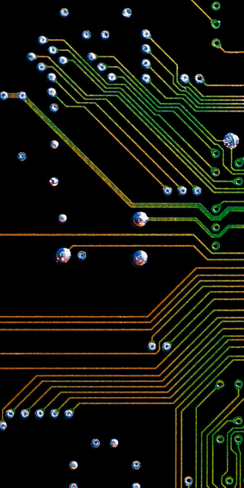 Background With Printed Circuit Board Concept Modern Technologies 1